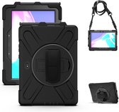 Extreme Backcover Shoulder Strap Samsung Galaxy Tab Active Pro tablethoes - Zwart