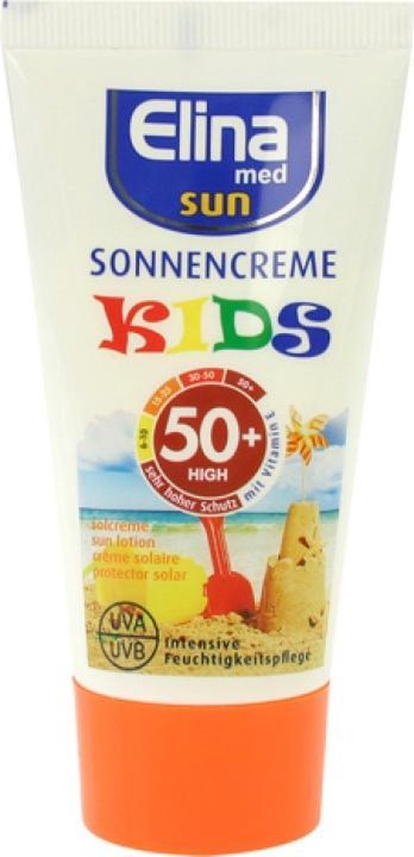 Zonnebrand creme - Sonnenschutz Creme Elina 50ml LSF 50+ for Kids