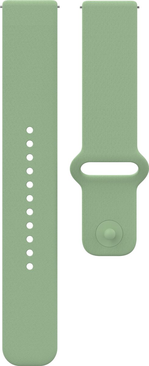 POLAR HORLOGEBANDJE 20MM Siliconen Munt Snap& Slip S/L