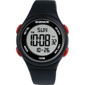 Zwart  Xonix digitaal horloge waterdicht