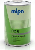 MIPA CC6 2K Blanke Lak in blik - 1 liter
