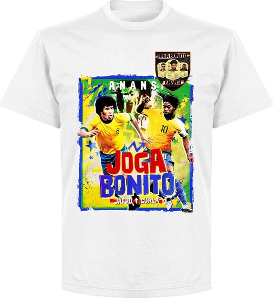 Joga Bonito T-shirt - Wit - 3XL