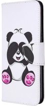 Panda beertje book case hoesje wallet LG K61