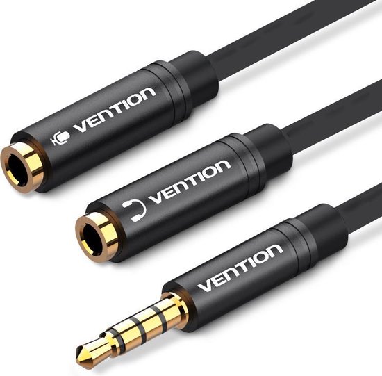 InLine 99309 audio-adapter, 2,5 mm jack aansluiting op 3,5 mm stekker, stereo