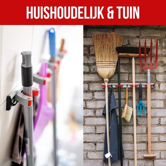 Ophangsysteem | Ophanghaak | Bezem | Dweil | Tuingereedschap | Gereedschap  |... | bol.com