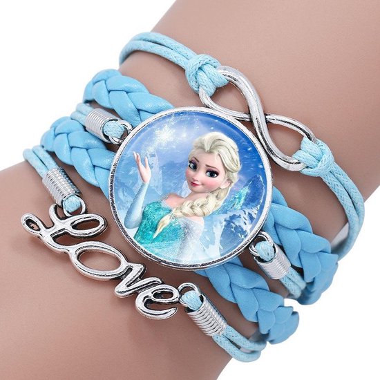 Armband Frozen - Lichtblauw Elsa | bol.com