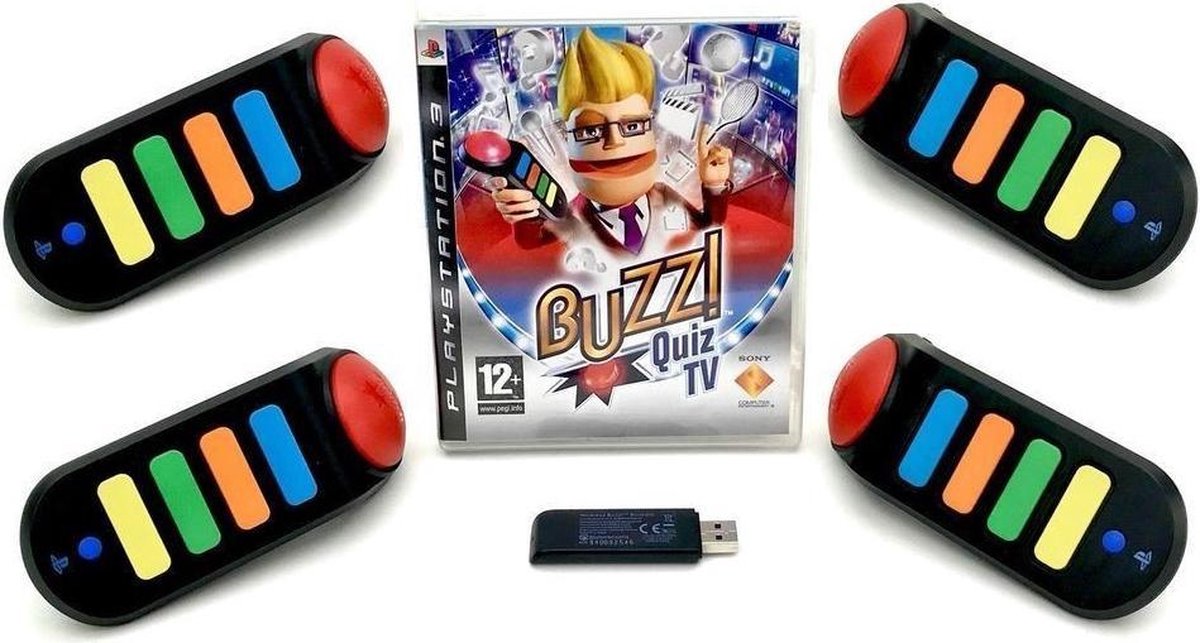 enthousiast doel Buurt Buzz: Quiz TV + Buzzers | Games | bol.com