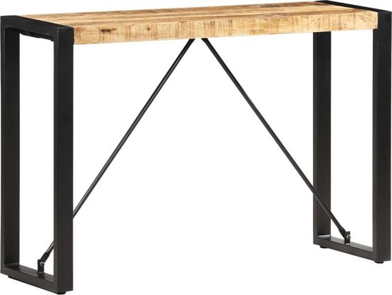 Salontafel | Woonkamertafel | Koffietafel 80x40x35 Cm Massief Gerecycled Hout Meerkleurig