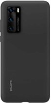 Huawei P40 Silicon Protective Case - Zwart