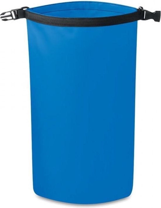 Waterdichte tas 20 liter - strandtas - watersport - outdoor plunjezak blauw  | bol.com