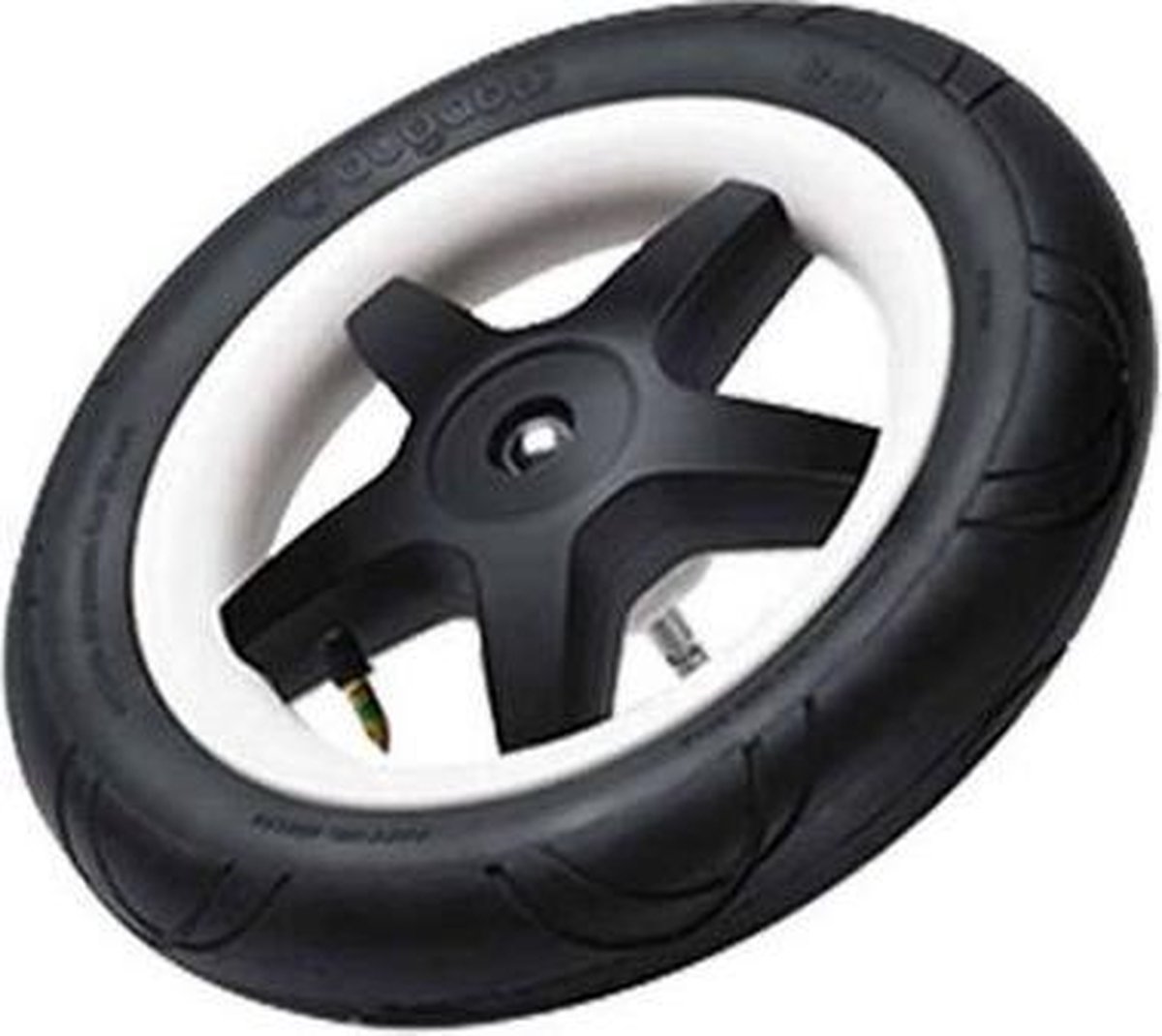 bugaboo donkey voorwiel met luchtband van 10\