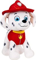 Paw Patrol Knuffel Marshall 30 cm | Paw Patrol & Friends | Chase - Rubble - Marshall - Skye - Zuma - Rocky - Ella - Tuck | Nickelodeon | Speelgoed