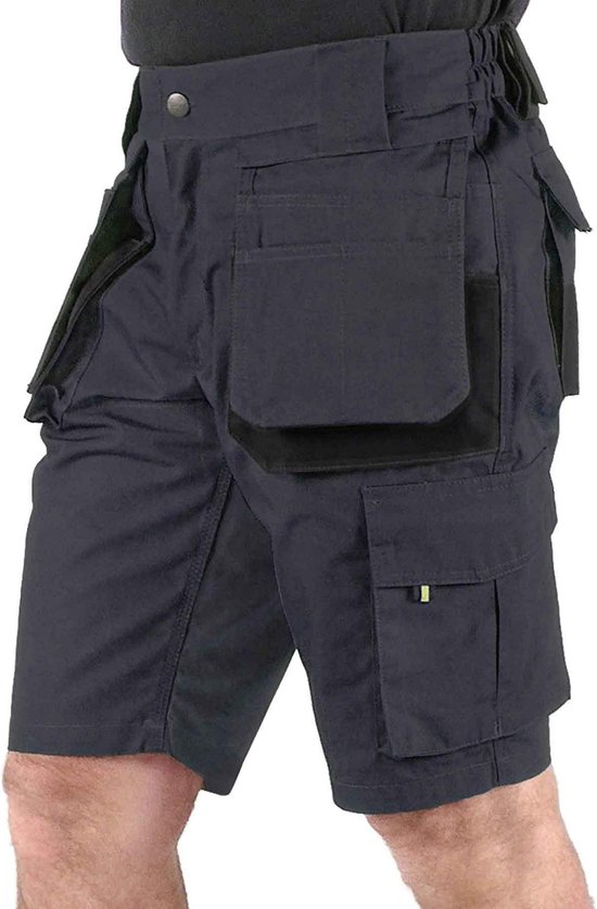 STØRVIK Job Pantalon de travail Court Homme - Taille S - Anthracite
