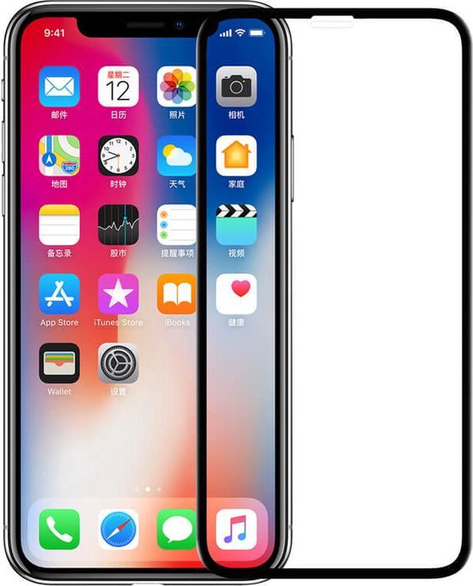Volledig scherm protector voor de iPhone Xr en iPhone 11 geschikt voor Apple iPhone XR