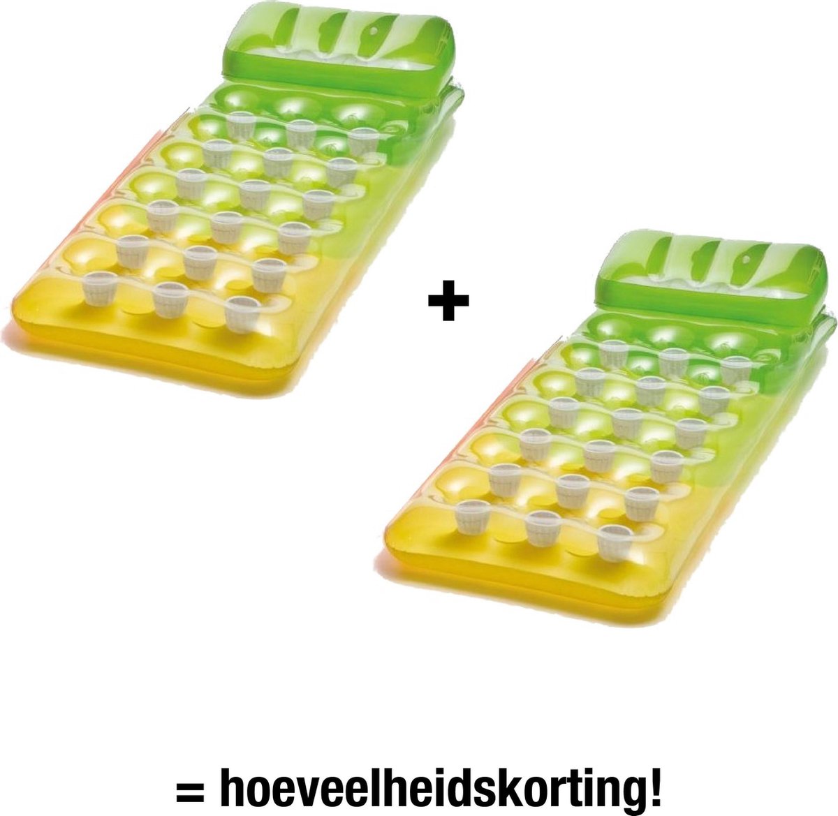 Vergelijk Luchtmatras 18-Pocket fashion mats 188cm x 71cm - Intex