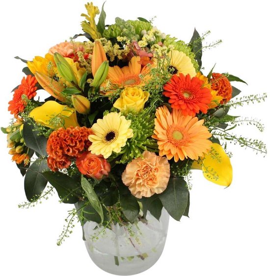 Bol Com Morelips Handgebonden Boeket Fleur Your Green Present Dit Boeket Bevat Onder