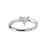 Piercing Ring  Conch - Triangle Cubic Zirconia