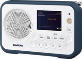 Sangean Traveller 760 - DPR-76 - Draagbare radio met DAB+/FM en batterijlader - Inktblauw