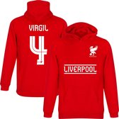 Liverpool Virgil van Dijk Team Hoodie - Kinderen - 152