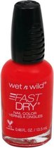 Wet 'n Wild Fast Dry Nail Color - 243A I Wanna Be A Vermillionaire