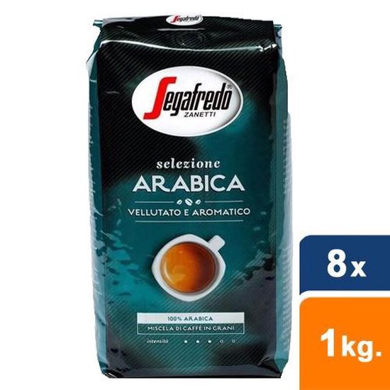 Segafredo Selezione 100% Arabica koffiebonen - 8 x 1 kg | bol