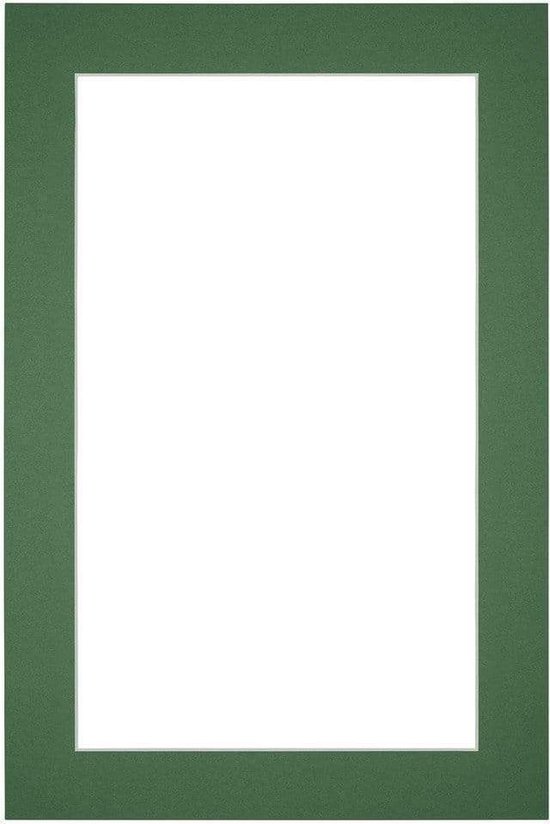 Passe-partout Blanc 70x100 Cm (photo 60x90 Cm) - Carton 630 G/m², Biseau 45°, Sans Acide - Pour Encadrement