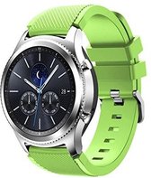 Samsung Gear S3 siliconen bandje - lichtgroen - 46mm