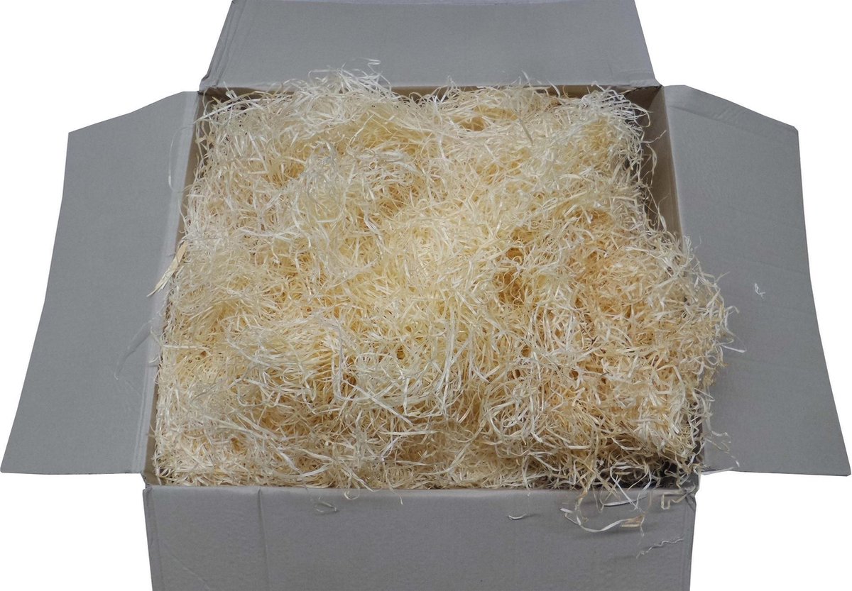 Specipack® Houtwol BIO - Opvulmateriaal - Vulmateriaal - Doos van circa 5,0 KG - Cadeauversiering