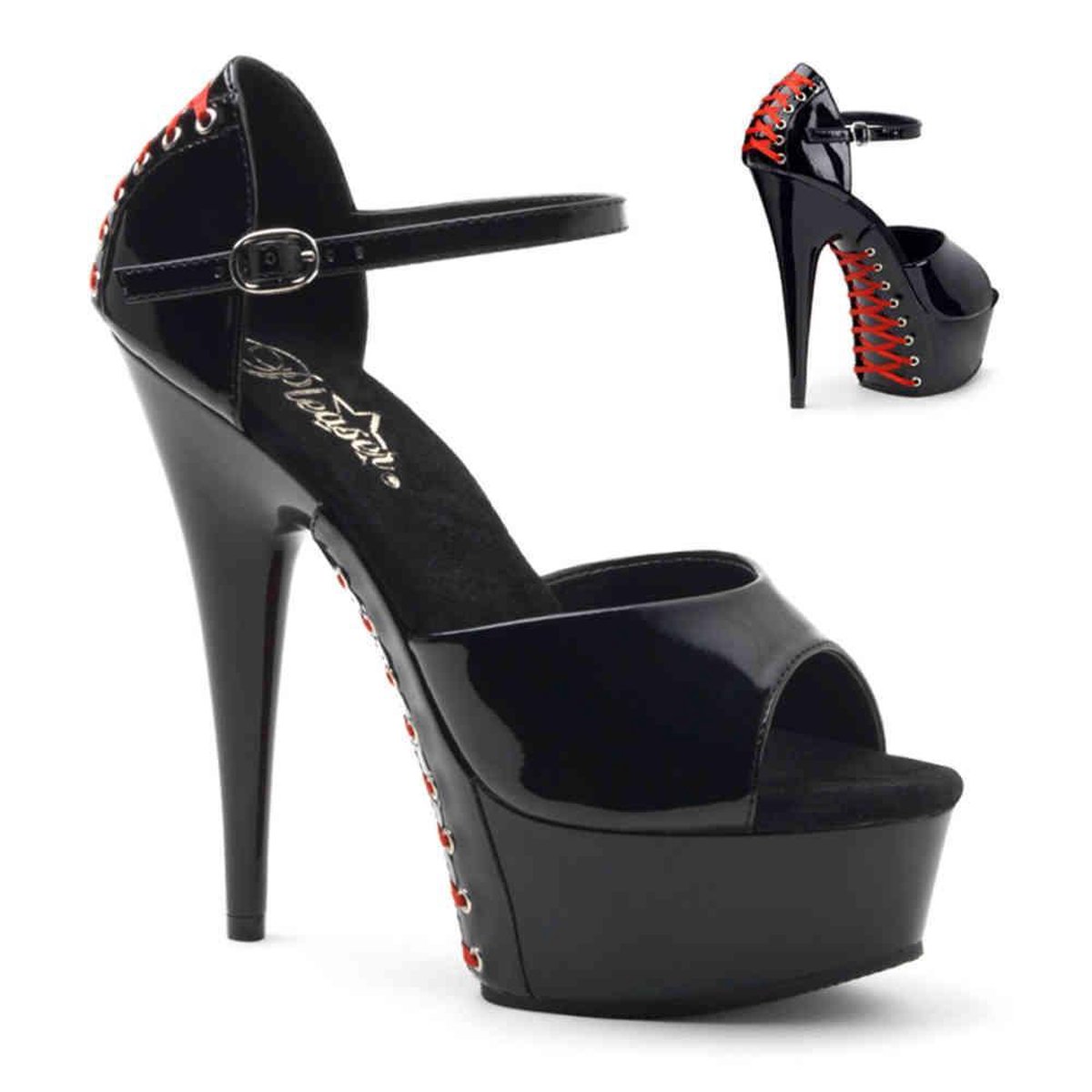 Goedkoopste EU 38 = US 8 | DELIGHT-660FH | 6 Heel, 1 3/4 PF Close Back Sandal