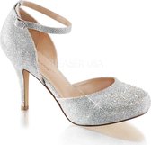 Fabulicious Hoge hakken -39 Shoes- COVET-03 US 9 Zilverkleurig