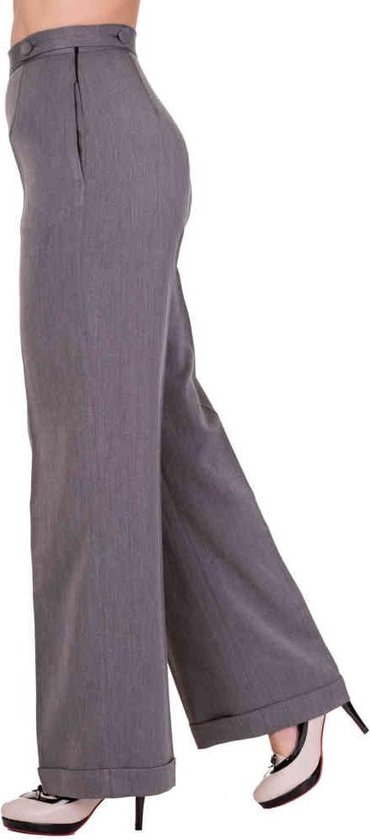 Pantalon large Dancing Days -M- PARTY ON Gris