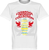 Liverpool Trophy Collection T-shirt - Wit - L