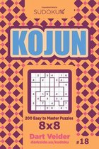 Sudoku Kojun - 200 Easy to Master Puzzles 8x8 (Volume 18)