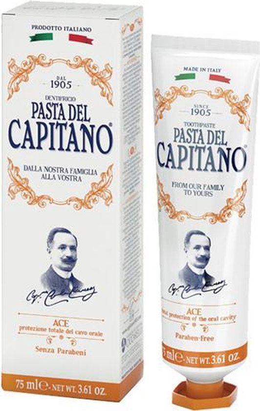 Pasta del Capitano 1905 ACE Tandpasta - A-C-E vitaminecomplex, zonder...