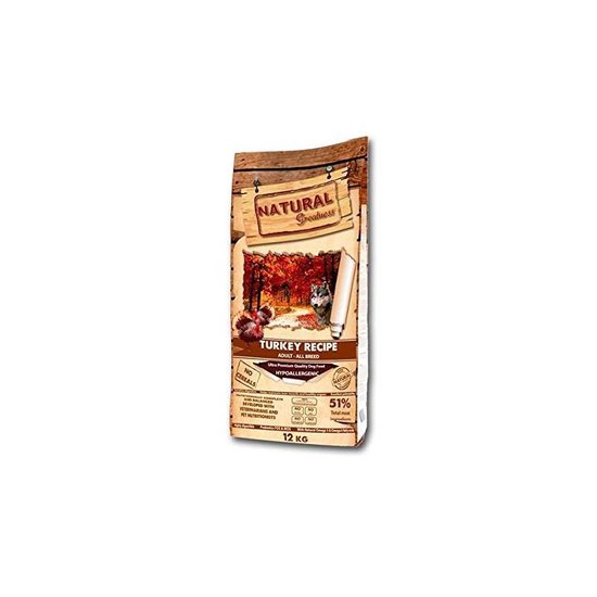 Natural Greatness - Turkey recipe -Hondenvoer - 12 kg