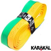 Karakal PU Super DUO grip | geel groen