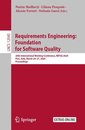 Lecture Notes in Computer Science 12045 - Requirements Engineering: Foundation for Software Quality