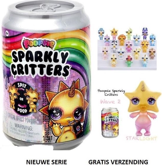 Poopsie Slime Surprise Sparkly Critters Series 2 Mystery Pack MGA
