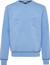 Ted | Sweater ronde hals lichtblauw