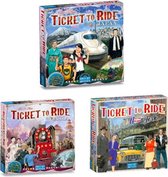 Ticket to Ride Uitbreidingsspellenbundel Japan & New York & Azie/Asia