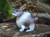 Tuinbeeld - Gieter konijn - 23 cm hoog