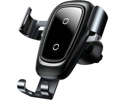 Draadloze Oplader Telefoonhouder - Baseus Qi Charger - Autohouder telefoon - Autolader Quick Charge
