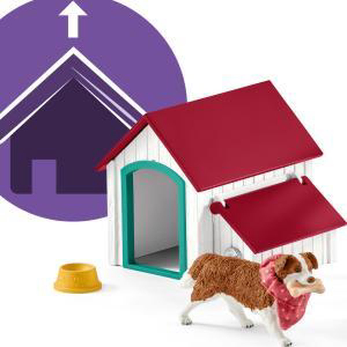 schleich HORSE CLUB Speelfigurenset - Hannah's Gastpaarden en Hond Ruby - Kinderspeelgoed voor Jongens en Meisjes - 5 tot 12 jaar - 20 Onderdelen - 42458 — afbeelding 8