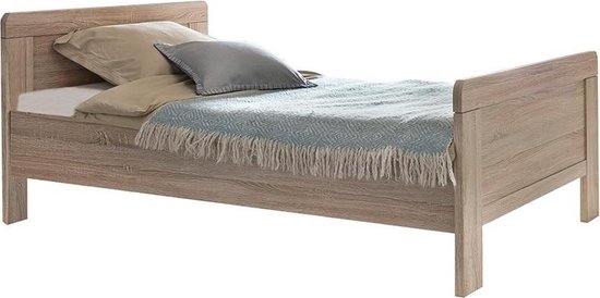 bol com beter bed arezzo houten bedframe 90x200 cm eiken
