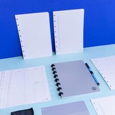 GreenBook - Uitwisbaar Notitieboek - A5 - All-in-one - mix Planner/ To Do/ Lijn / Blanco
