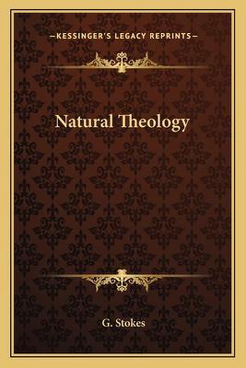 Natural Theology van