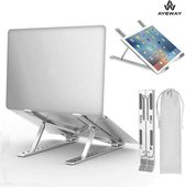 WiWU - Universele Aluminium Laptop standaard - 11.6 tot 15.6 inch - Zilver