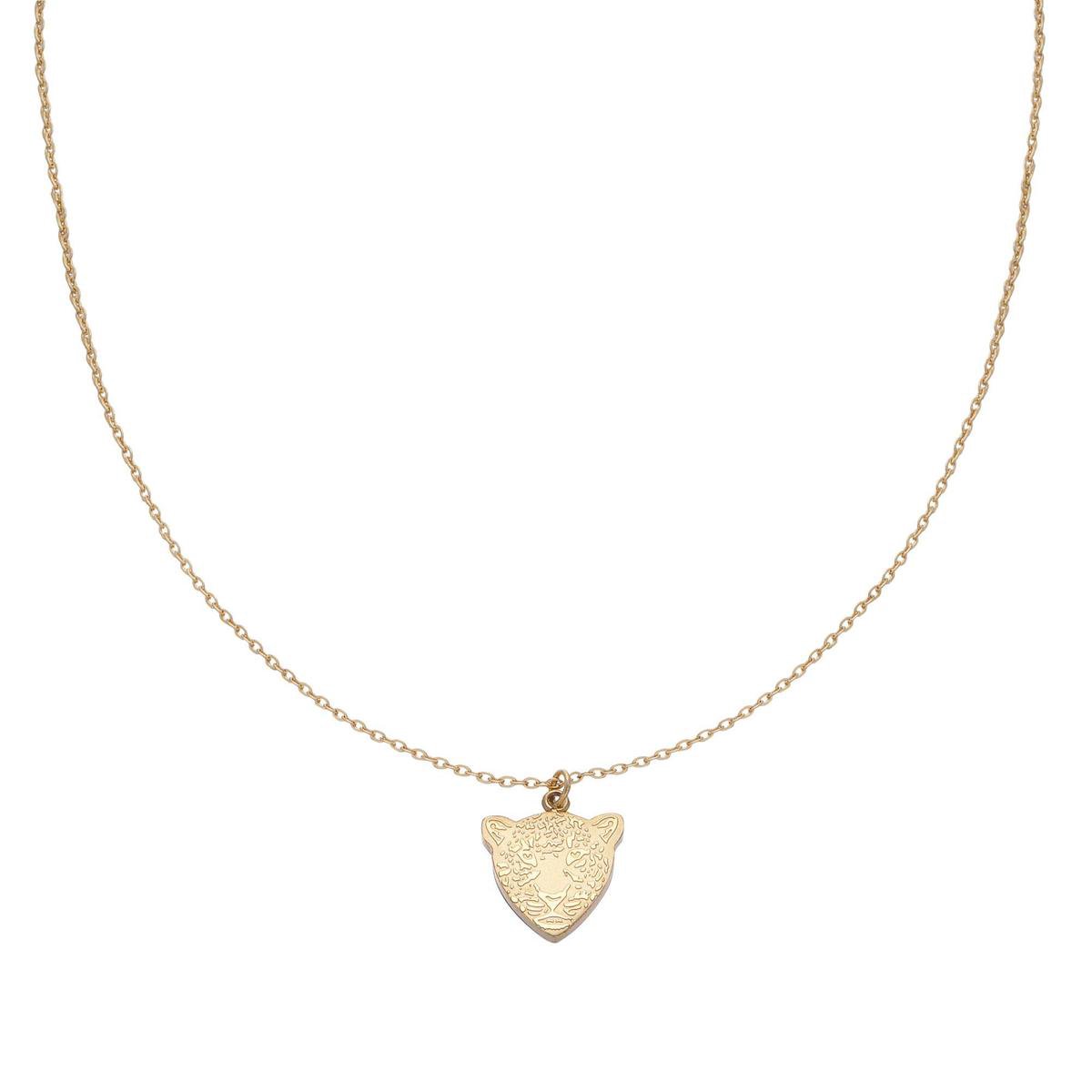 Yehwang Ketting panterkop goud