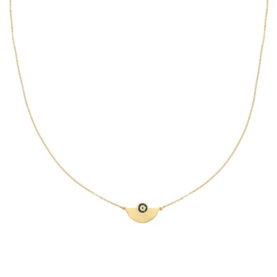 Yehwang Ketting waaier wit goud