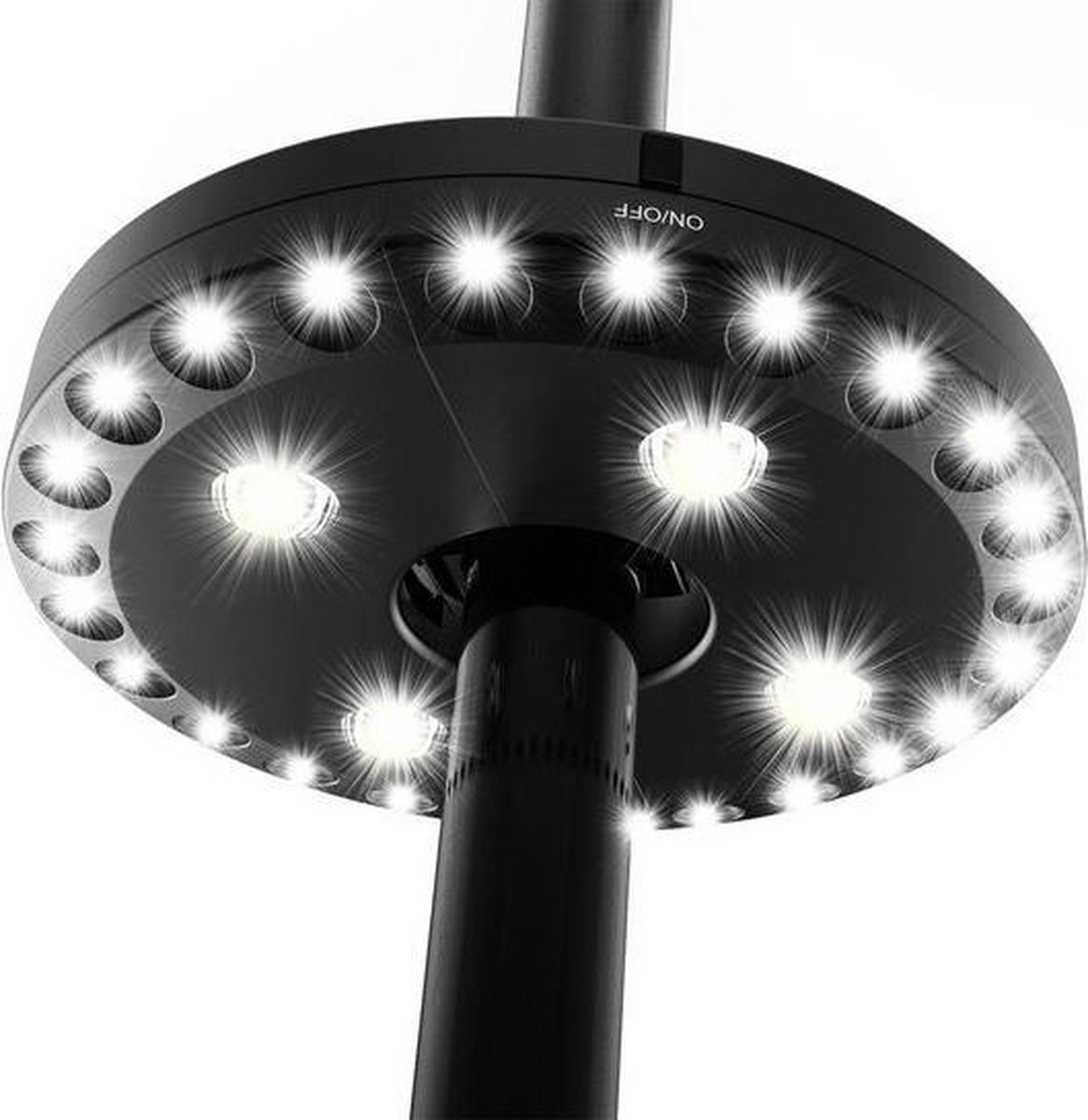 Nor-Tec parasolverlichting 3 functies LED - tuin - parasol - zomer - zon - verlichting - buiten. - Nor Tec